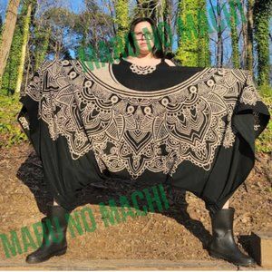 ISO Yin Yang Owlet Design Dress & Jumpsuit | Maru No Machi